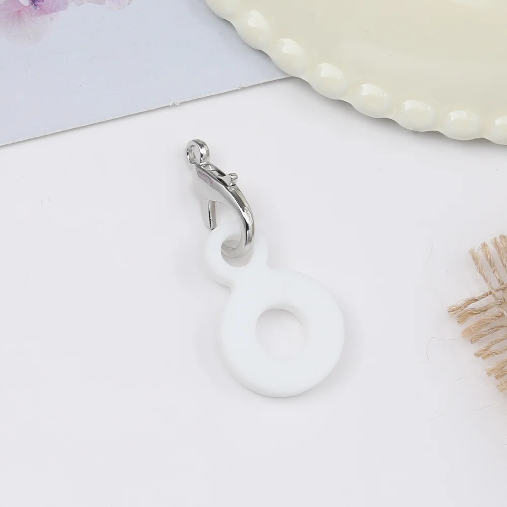 Cordial Design 50Pcs 21*49MM Jewelry Accessories/Silicone Connecotrs/Hand Made/Round Shape/DIY Making/Water Cup Pendant #193038 - cordial