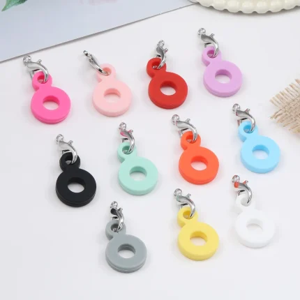 Cordial Design 50Pcs 21*49MM Jewelry Accessories/Silicone Connecotrs/Hand Made/Round Shape/DIY Making/Water Cup Pendant #193038 2