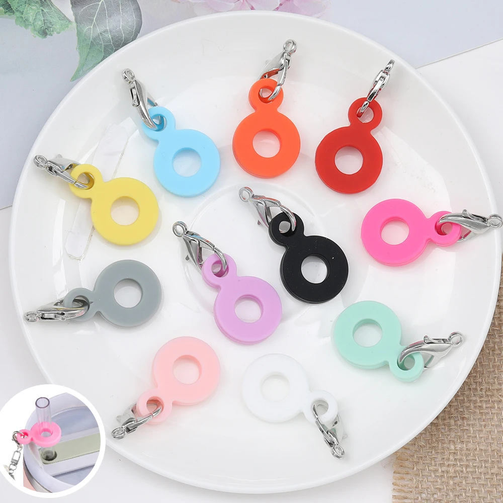 Cordial Design 50Pcs 21*49MM Jewelry Accessories/Silicone Connecotrs/Hand Made/Round Shape/DIY Making/Water Cup Pendant #193038 - cordial