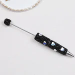 Cordial Design 20Pcs 16*154MM DIY Jewelry/Rhinestone Plastic Pens/Hand Made/Beaded Pen Accessories/Beadable Pen Findings #18248 4