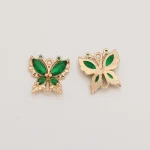 Cordial Design 50Pcs CZ Rhinestone Charms/Hand Made/Butterfly Pendant/Earrings Accessories/Jewelry Findings & Components #193702 6