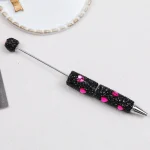 Cordial Design 20Pcs 16*154MM DIY Jewelry/Rhinestone Plastic Pens/Hand Made/Beaded Pen Accessories/Beadable Pen Findings #18248 5