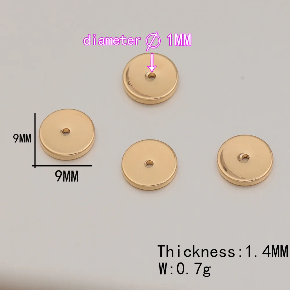 Cordial Design 100Pcs Bracelet Accessories/Hand Made/Copper/Genuine Gold Plating/Spacer Bead/Jewelry Findings Components #193743 - cordial