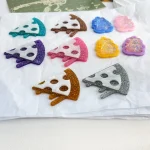 Cordial Design 50Pcs DIY Acrylic Charms/Hand Made/Pendant For Hand Bag/Jewelry Findings & Components/Bear Pizza Shape #193613 2