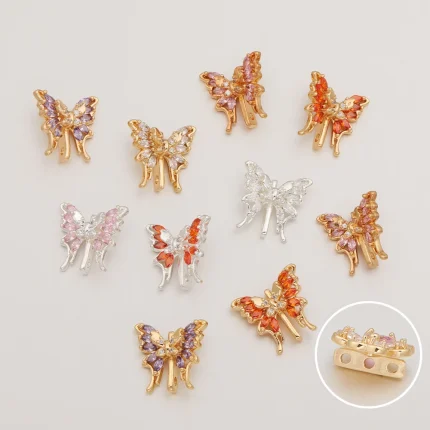Cordial Design 50Pcs 14*15MM DIY Septal Pearl/CZ Spacers/Beads For Bracelets Accessories/Jewelry Findings & Components #193705 1