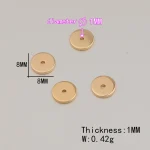 Cordial Design 100Pcs Bracelet Accessories/Hand Made/Copper/Genuine Gold Plating/Spacer Bead/Jewelry Findings Components #193743 4