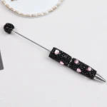 Cordial Design 20Pcs 16*154MM DIY Jewelry/Rhinestone Plastic Pens/Hand Made/Beaded Pen Accessories/Beadable Pen Findings #18248 6
